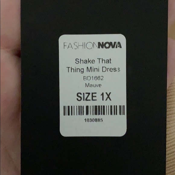 mini dress with sparkly Fringe - Picture 5 of 5